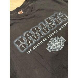 Harley Davidson The American Forged Machine T Shirt Black 3XL Cotton